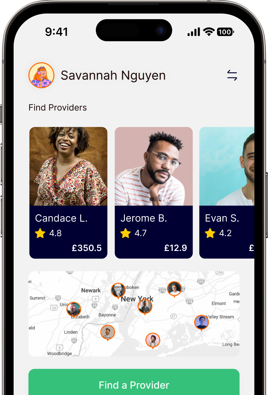 Tapr app screenshot (clipped)